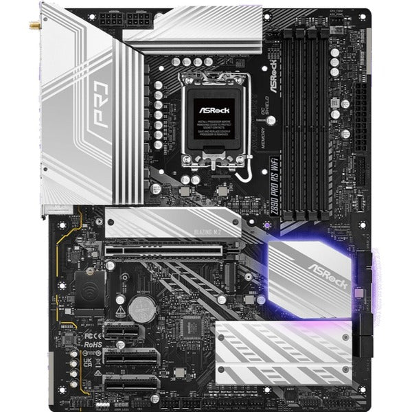 ASROCK Z890 Pro RS WIFI DDR5 LGA 1851 Intel Z890 SATA 6Gb/s ATX Motherboard – TechCure India