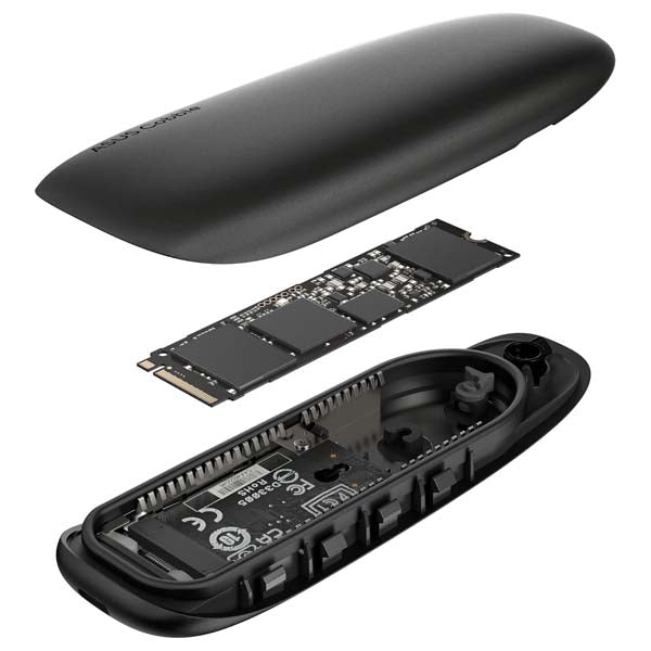 ASUS Cobble USB-C 3.2 Gen 2x1 SSD Enclosure (Black) – TechCure India