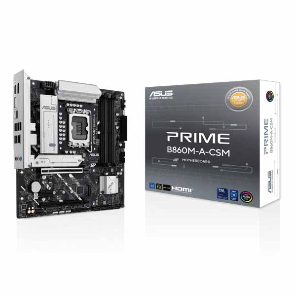 ASUS PRIME B860M-A-CSM Micro-ATX LGA 1851 Motherboard – TechCure India