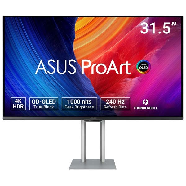 ASUS ProArt PA32UCDM Display 32” 4K HDR QD-OLED Professional Monitor – TechCure India