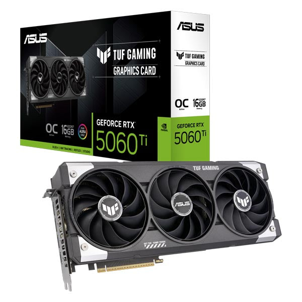 ASUS TUF Gaming GeForce RTX 5060 Ti 16GB GDDR7 OC Edition Graphics Card – TechCure India
