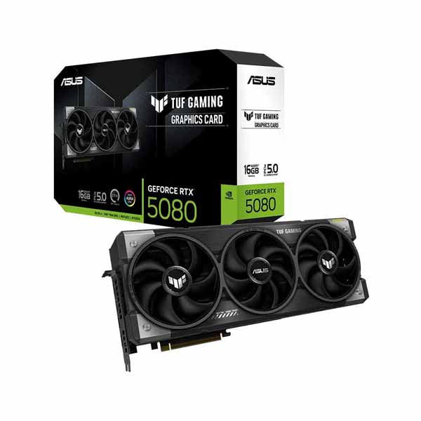 ASUS TUF Gaming Rtx 5080 16GB GDDR7 Graphics Card – TechCure India