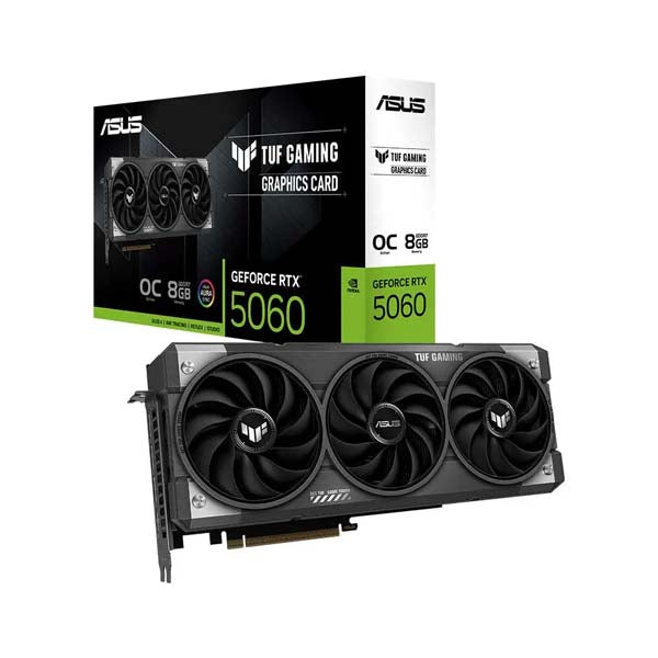 ASUS Tuf Gaming RTX 5060 OC Edition 8GB GDDR7 Graphics Card – TechCure India