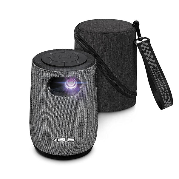 ASUS ZenBeam Latte L1 Portable LED Projector – 300 Lumens, 720p, Sound by Harman Kardon, 10 W Bluetooth® Speaker, 3-hour Video Playback, Wireless Projection, Built-in Battery, USB Type-A, HDMI® – TechCure India
