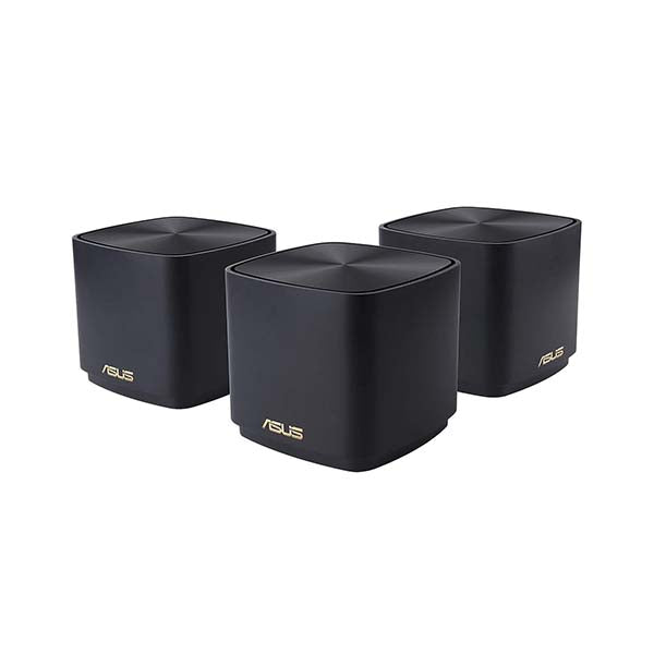 ASUS ZenWiFi Mini XD4 AX 1800 Dual Band WiFi Router 3 Pack (Black) – TechCure India
