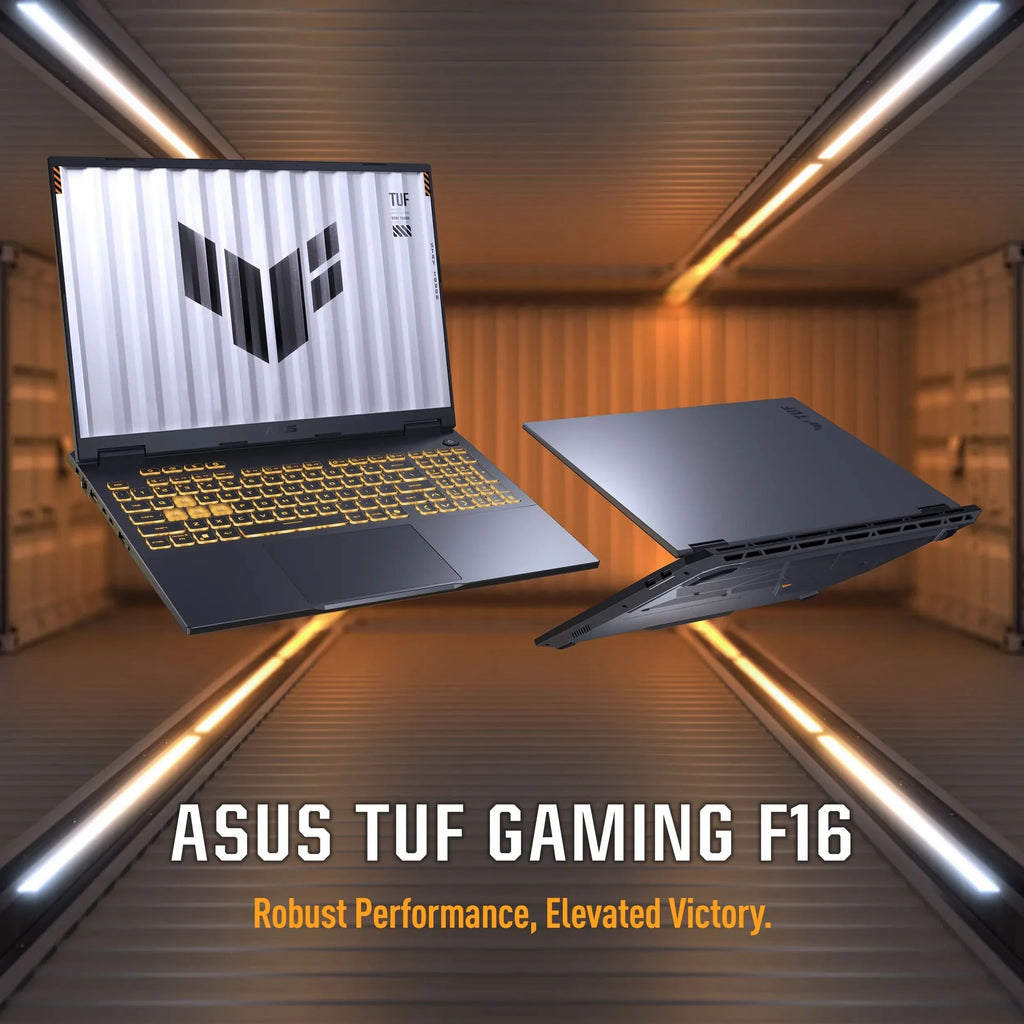 ASUS TUF Gaming F16 FX608JPR-QT073WS, Intel Core i7 14650HX, RTX 5070 GPU, 16GB RAM, 1TB SSD, 16 inch 2.5K Resolution, Windows 11 Home, Office Home 2024, M365 Basic-1 Year Validity, Gaming Laptop – TechCure India