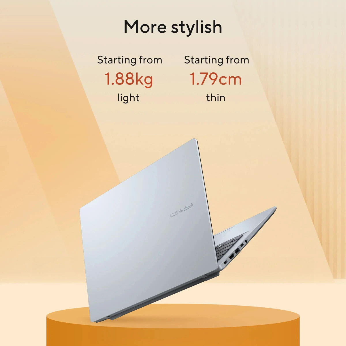 ASUS Vivobook 16 M1607GA-MB029WS, AMD Ryzen AI 7 445 Processor, 16GB RAM, 512GB SSD, AMD Radeon Graphics, 16 inchFHD+, Windows 11 Home, Office Home 2024, M365 Basic, 1 Year Validity, AI Laptop – TechCure India
