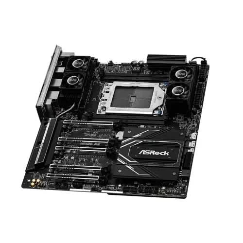 ASROCK TRX50 WS AMD TRX50 Ryzen 7000 EATX DDR5 sTR5 Threadripper Motherboard – TechCure India