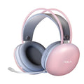 AULA S505 USB Wired Gaming Headphones with Mic for PC (Pink) – TechCure India