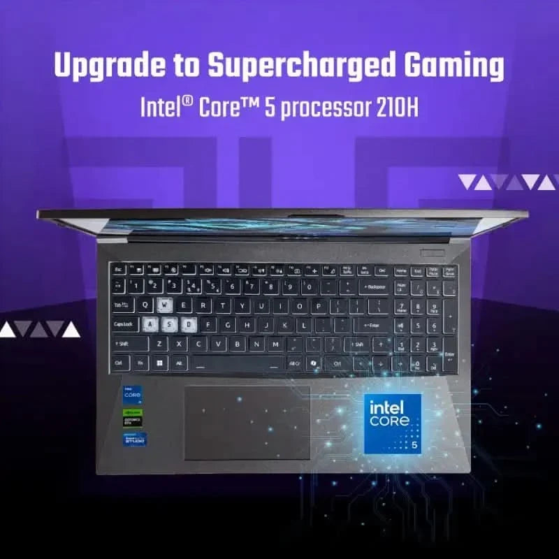 Acer ALG AL15G-53 UN.DL9SI.002, Intel Core 5-210H, 16GB RAM, 512GB SSD, RTX 3050, 15.6 inch 144Hz, Gaming Laptop, Grey – TechCure India
