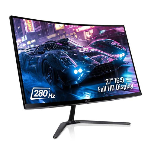 Acer ED270 Z 27 Inch Full HD 1500 R Curved Gaming Backlit LED LCD Monitor (Black) – TechCure India