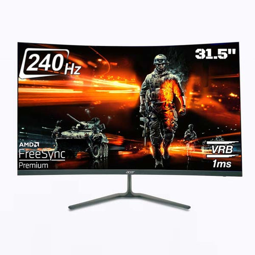 Acer ED320Q X2 31.5 Inch Full HD 1500R Curved VA Panel Gaming Backlit LED LCD Monitor – TechCure India