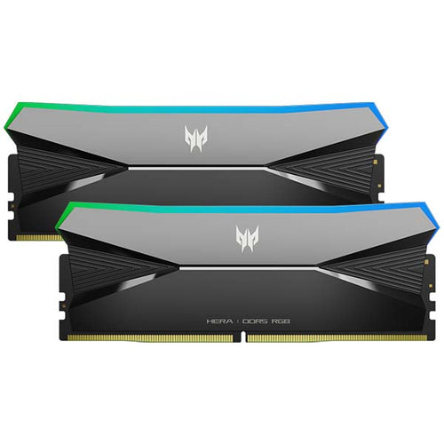 Acer Predator Hera RGB 48GB (24GBx2) DDR5 CL28 6000MHz RAM (Silver) – TechCure India