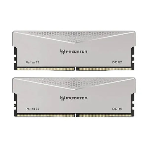 Acer Predator Pallas II 32GB (2 X 16GB) DDR5 6000MHz CL32 Desktop Ram (Silver) – TechCure India