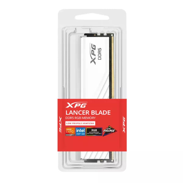 Adata XPG Lancer Blade RGB White 16GB 6000MHz CL36 DDR5 RAM – TechCure India