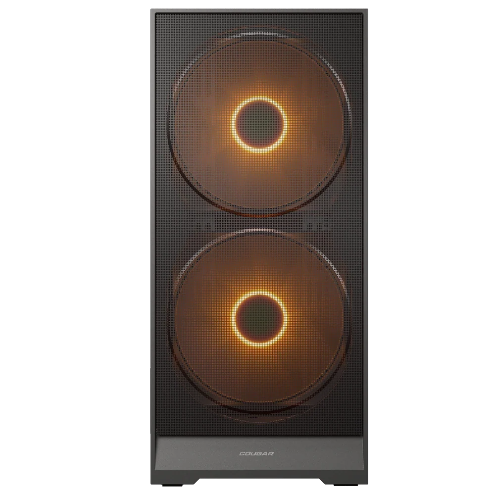 COUGAR Airface 180 ARGB ATX Mid Tower Cabinet ( Black ) – TechCure India