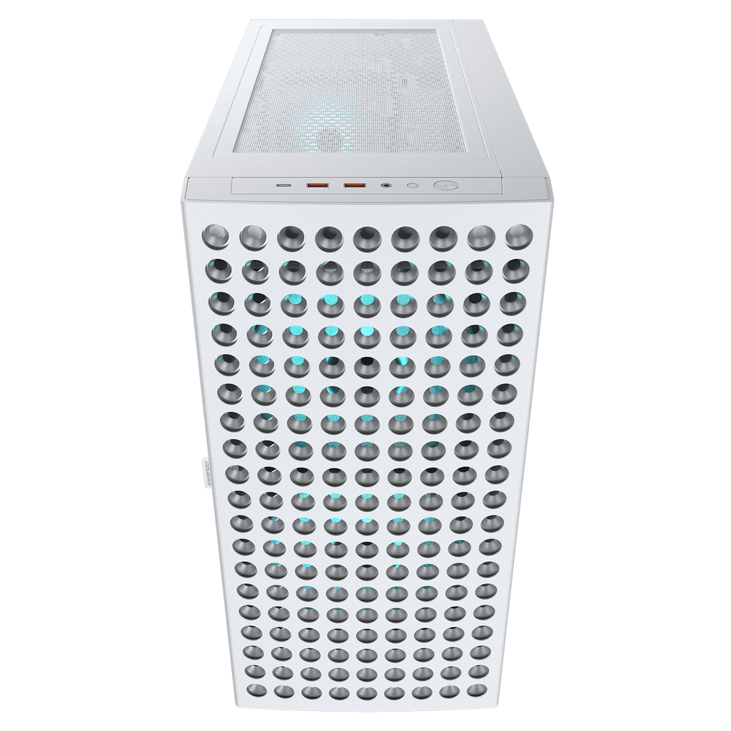 Cougar AIRFACE ECO RGB White Mid Tower Cabinet – TechCure India