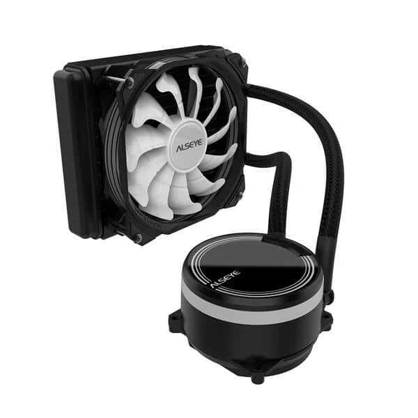Alseye M120B ARGB 120mm CPU Liquid Cooler (Black) – TechCure India