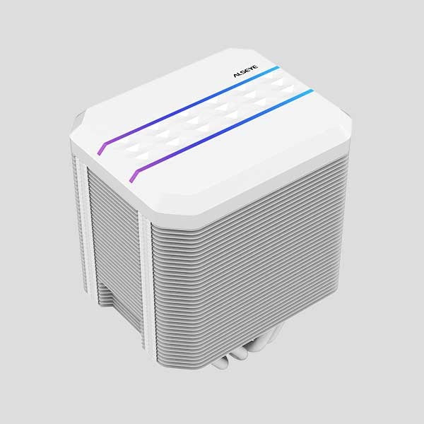 Alseye M90 ARGB 92mm CPU Air Cooler (White) – TechCure India