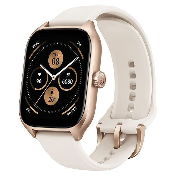 Amazfit GTS 4 Smart Watch Misty White – TechCure India