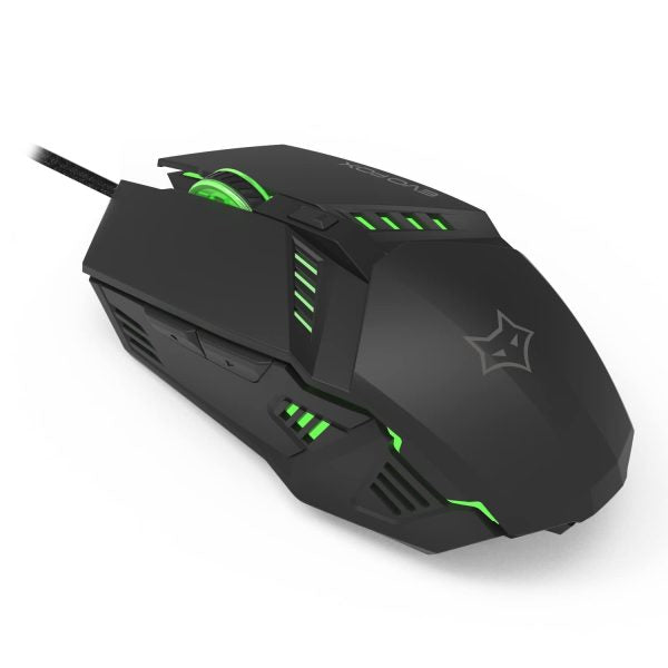 Amkette EvoFox Shadow Wired Gaming Mouse (Black) – TechCure India