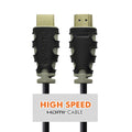Amkette High-Speed 4K x 2K HDMI Cable 2.5 Meter (Black) – TechCure India