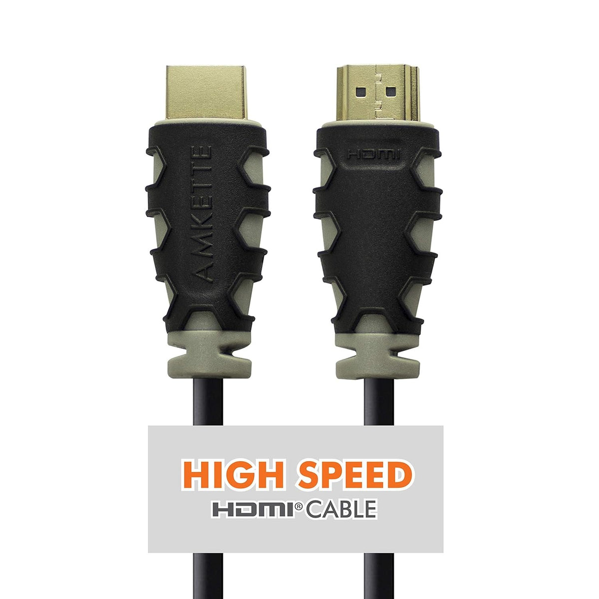 Amkette High-Speed 4K x 2K HDMI Cable 2.5 Meter (Black) – TechCure India