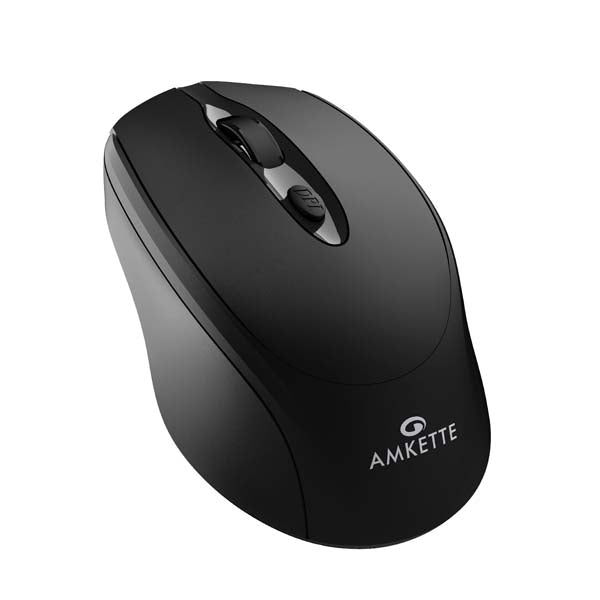 Amkette Hush Pro Byte Plus Rechargeable Wireless Mouse (Black) – TechCure India