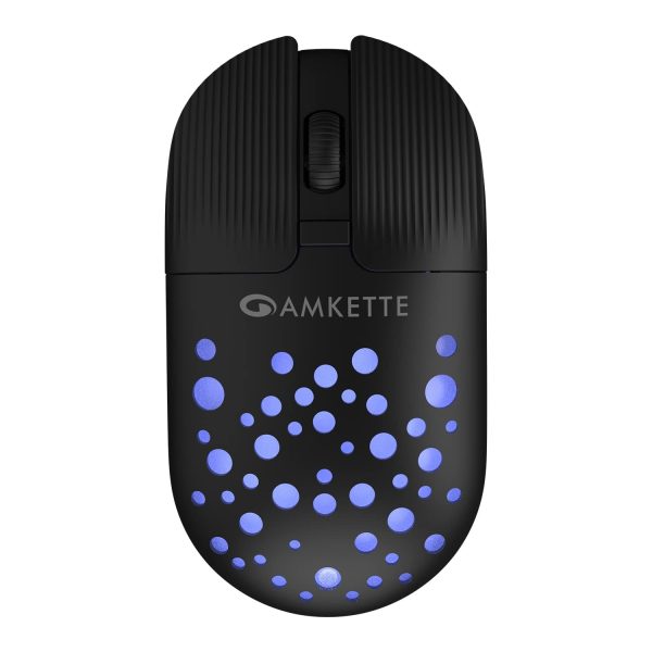 Amkette Hush Pro Spectra 2.4 GHz Silent Switch Wireless Mouse with Ergonomic Design (Black) – TechCure India