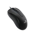 Amkette Kwik Pro 7 Wired Optical USB Mouse with 3 Buttons (Black) – TechCure India
