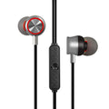 Amkette M9 Wired in Ear Earphone with Mic (Grey) – TechCure India