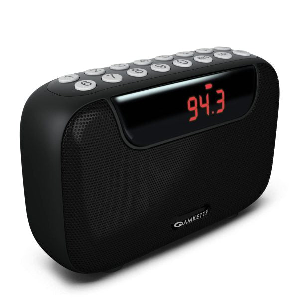 Amkette Pocket Blast Bluetooth Speaker with FM Radio (Black) – TechCure India