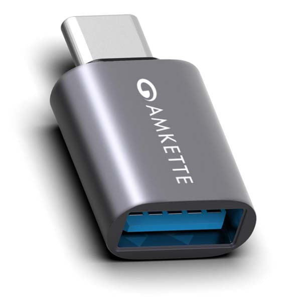 Amkette USB 3.0 Type C Male to USB A Female Adapter – TechCure India