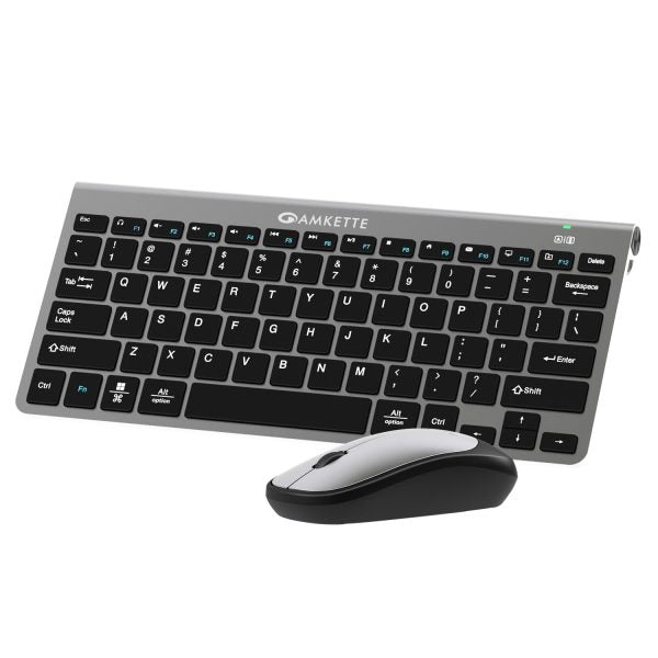 Amkette Wi Key Mini Keyboard & Mouse Combo Ergonomic Design – TechCure India