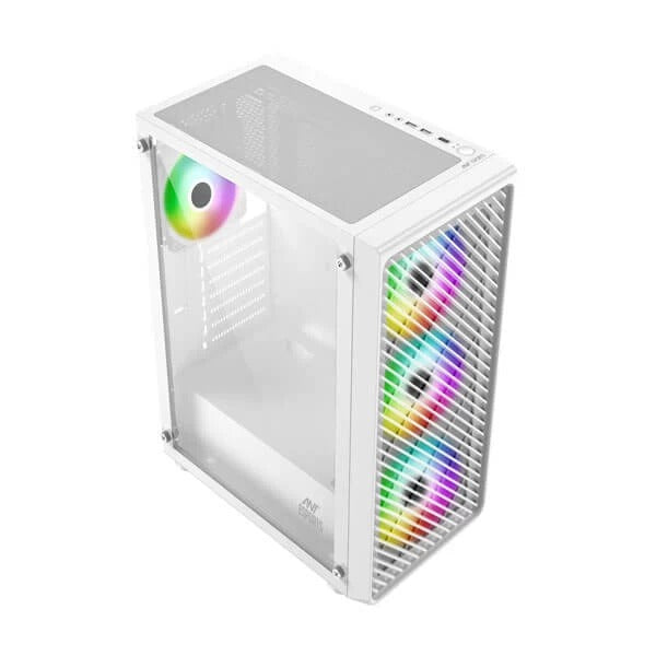 Ant Esports 211 Air ARGB (ATX) Mid Tower Cabinet (White) – TechCure India