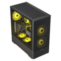 Ant Esports 511 Air 5F Mid Tower E-ATX, ATX Cabinet (Black) – TechCure India