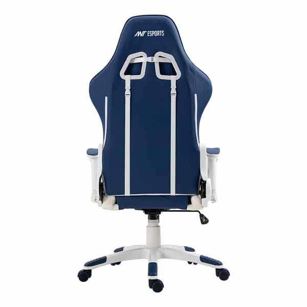 Ant Esports 9077 Ergonomic Gaming Chair (White & Blue) – TechCure India
