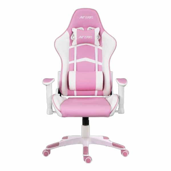 Ant Esports 9077 Ergonomic Gaming Chair (White & Pink) – TechCure India