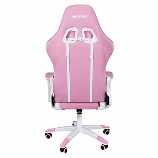 Ant Esports 9077 Ergonomic Gaming Chair (White & Pink) – TechCure India