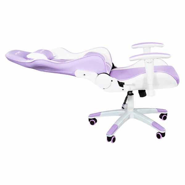 Ant Esports 9077 Ergonomic Gaming Chair (White & Purple) – TechCure India