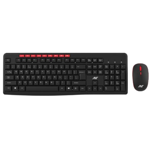 Ant Esports ANT WK200 Nano Wireless Membrane keyboard Combo Black – TechCure India