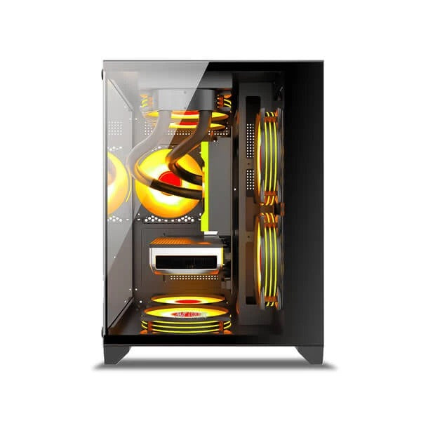Ant Esports Crystal Z2 ARGB (M-ATX) Mid Tower Cabinet (Black) – TechCure India