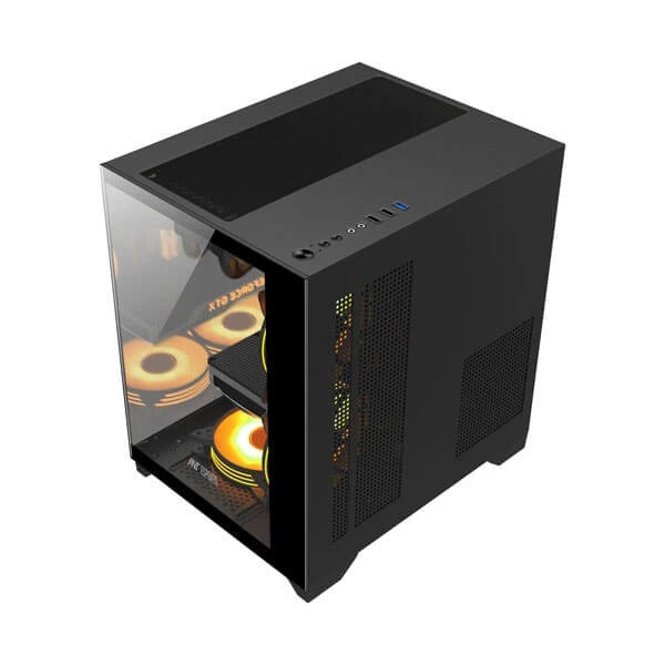 Ant Esports Crystal Z2 ARGB (M-ATX) Mid Tower Cabinet (Black) – TechCure India