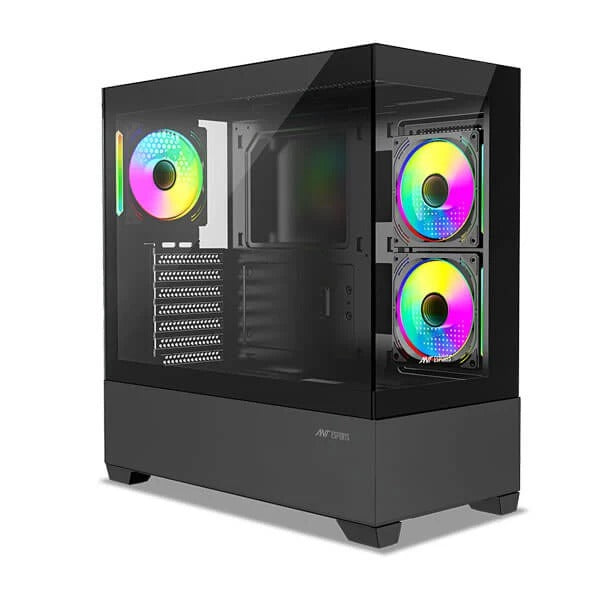 Ant Esports Crystal Z3 ARGB (ATX) Mid Tower Cabinet (Black) – TechCure India