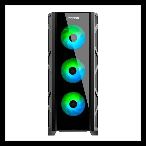 Ant Esports Dynamic GT ARGB (E-ATX) Mid Tower Cabinet (Black) – TechCure India