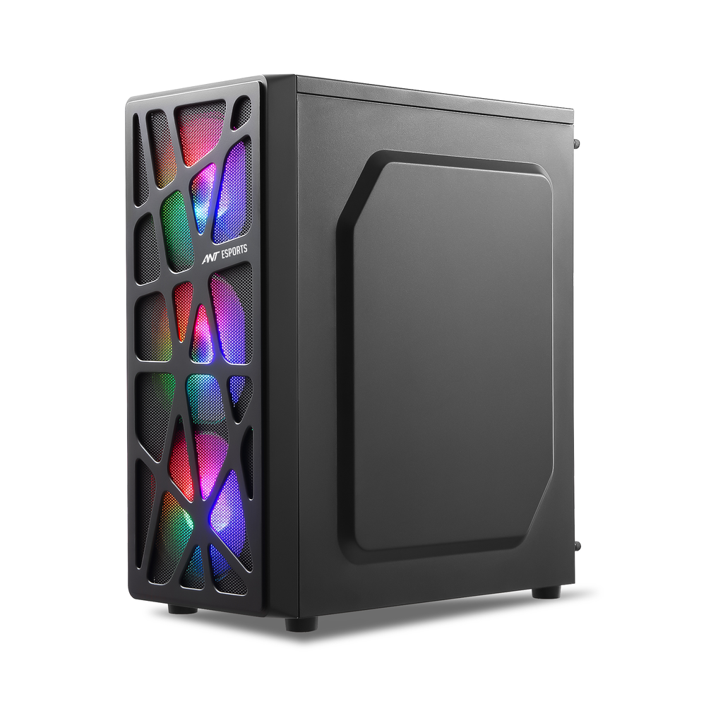 ANT ESPORTS Elite 1100 ATX Gaming Cabinet (Black) - 3