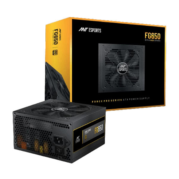 Ant Esports FG650 Force Gold Gaming Power Supply – TechCure India