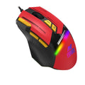Ant Esports GM333 12800DPI RGB Wired Gaming Mouse Red/Black/Yellow – TechCure India