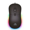 Ant Esports GM40 Wired Optical Gaming Mouse with RGB LED, Lightweight and Ergonomic Design, DPI Upto 2400, Compatible with Windows and Mac – TechCure India