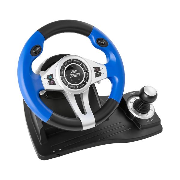 Ant Esports GW185 Racing Wheel & Pedal Set – TechCure India